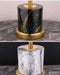Contemporary LED Floor Lamp – Touch Control with Plated Metal Design - Samanta Factory