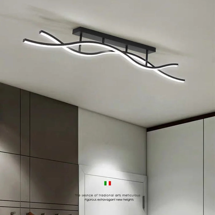 LED Ceiling Light – Simple Line Design for Modern Kitchens, Bedrooms, and Dining Areas - Samanta Factory