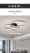 LED Ceiling Light – Art Deco Aluminum Design with Dimmable LED Bulbs - Samanta Factory