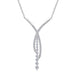 Moissanite Pendant Necklace – 2 Carat D-Color Round Solitaire SF