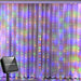 Festive Solar-Powered Curtain Lights with Waterproof Design & Remote Control - Samanta Factory