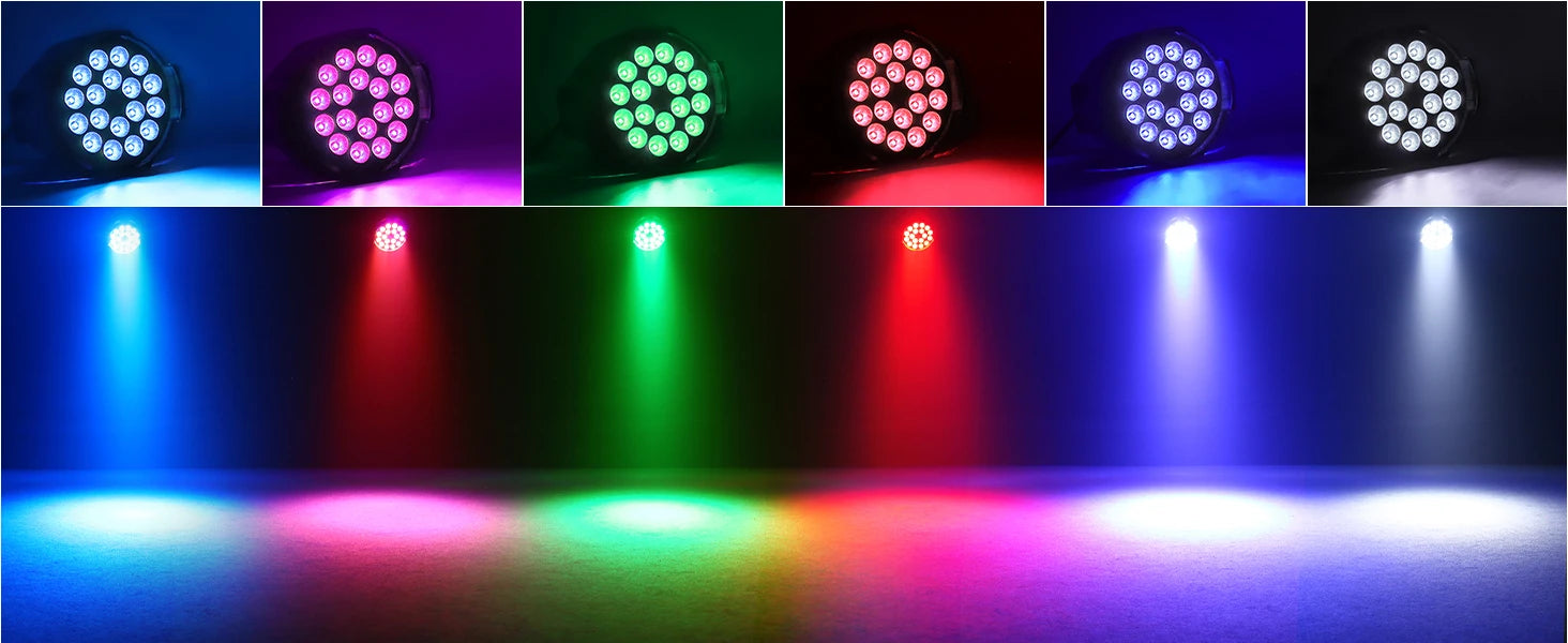 DMX Stage Light – High-Power RGBW LED for Professional Events - Samanta Factory