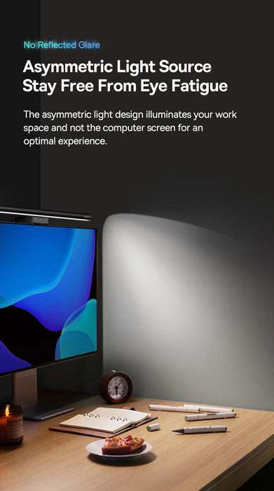 Baseus Screen Light Desk Lamp Computer Light Screen Hanging Light New Table Lamp LCD Monitor Laptop Light USB Study Read Lamp - Samanta Factory