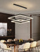 Modern LED Ring Pendant Light – Dimmable Multi-Color Ceiling Fixture for Living & Bedroom Spaces - Samanta Factory