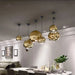 Glass Pendant Light – Mirror Finish with E27 LED Compatibility - Samanta Factory