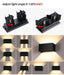 Outdoor LED Wall Light – Adjustable Beam IP65 Waterproof SF