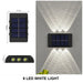 Solar Wall Light – Up & Down Waterproof LED for Modern Outdoor Decor - Samanta Factory