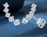 D Color VVS1 Moissanite Stud Earrings | 925 Sterling Silver Excellent Cut