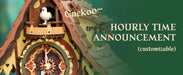 Wooden Cuckoo Clock 3D Puzzle – Light-Up Fairy Treehouse with Moving Bird & LED Lights - Samanta Factory