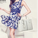 Ladies Large Tote Bag – Square Shoulder Bag, PU Leather Handbag & Crossbody for Women - Samanta Factory