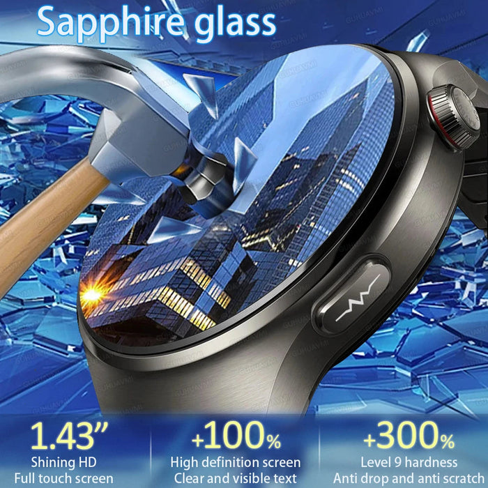 Health Smartwatch – Advanced ECG & Body Composition Analysis SF