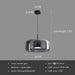Pendant Light – Nordic Glass Design with Adjustable Height & Warm LED Illumination - Samanta Factory