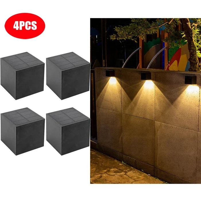 Solar Wall Washing Lamp – IP65 Waterproof LED Light SF