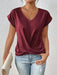 V-Neck Blouse - Casual Elegance for Office & Summer Days - Samanta Factory