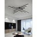 LED Ceiling Light – Modern 4-Bulb Fixture for Bedroom & Foyer - Samanta Factory