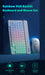 RGB Wireless Keyboard & Mouse Combo – Bluetooth & 2.4GHz for Tablet, Phone & PC Samanta Factory