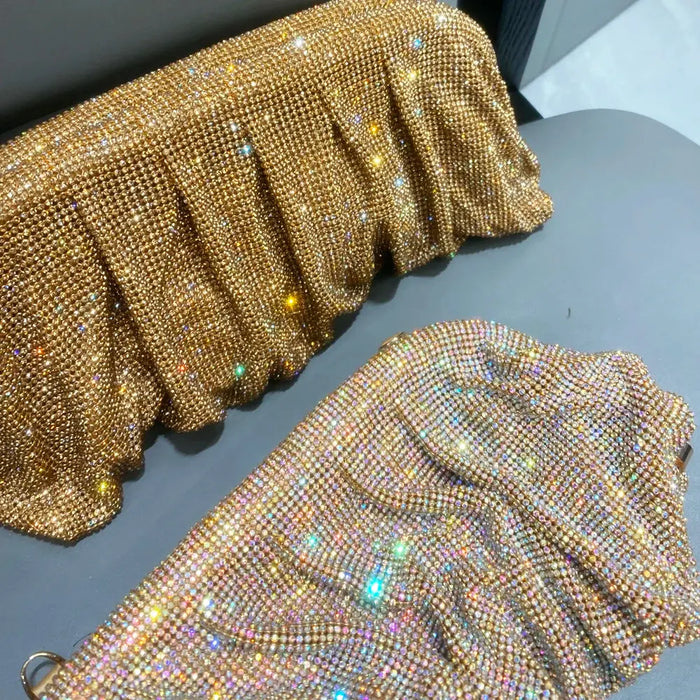 Metallic Clutch Bag – Shiny Casual for Women SF