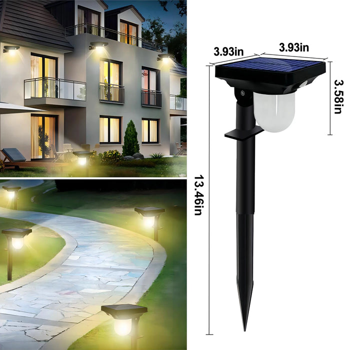 Solar Garden Light – Motion Sensor LED with Triple Modes and IP65 Weatherproof Design - Samanta Factory