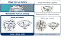 925 Sterling Silver Moissanite Ring – 1ct Skeleton Design with Zircon Accents SF