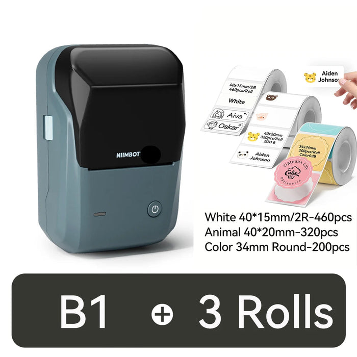 Thermal Label Maker – Bluetooth Portable Printing Samanta Factory