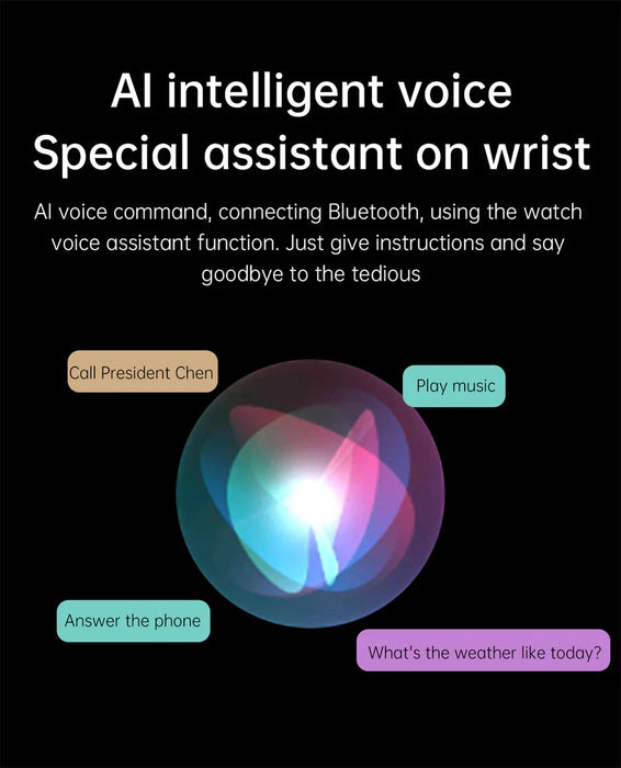 Smart Watch – AMOLED Display with Bluetooth Calling SF