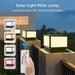 Solar LED Wall Light – Waterproof 4-Color Emergency Outdoor Lamp - Samanta Factory