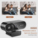 4K Webcam – Auto Focus with Built-In Microphone for PC, Laptop & Video Calls SF