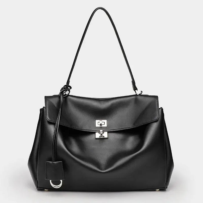 Urban Crossbody Bag - Lock Buckle Minimalist Design SF