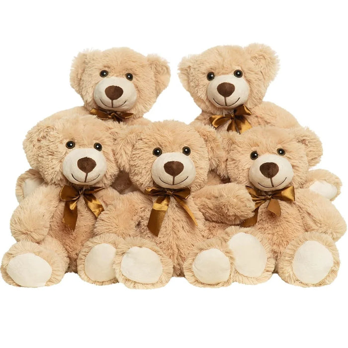Cuddly polyester-filled bear plush toy perfect for kids and collectors
