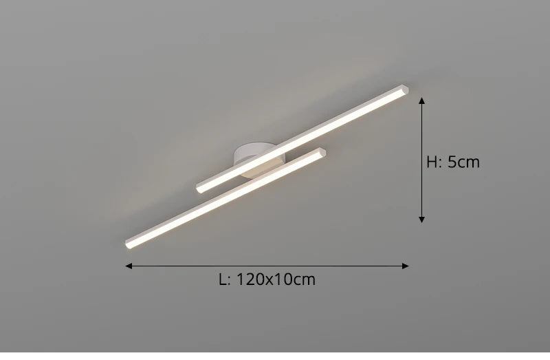 Modern LED Ceiling Light – Adjustable Dimmable Fixture for Kitchen, Bedroom, and Living Spaces - Samanta Factory