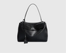 Cow Leather Shoulder Bag – Soft Tote with Large Capacity SF