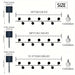 10m Solar-Powered LED String Lights – Waterproof Outdoor Holiday & Garden Lighting - Samanta Factory