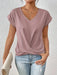 V-Neck Blouse - Casual Elegance for Office & Summer Days - Samanta Factory