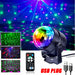 Portable RGB Stage Light with 7 Modes, Remote Control & Music-Sync Effects - Samanta Factory