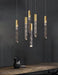 Modern Pendant Light – Luminous Acrylic with Brushed Aluminum Finish - Samanta Factory