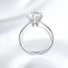 Moissanite Engagement Ring – VVS1 Round Brilliant 925 Silver SF