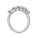 Moissanite Wedding Band – 3.26cttw Multi-Stone Sparkle SF