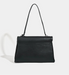 PU Leather Shoulder Bag - Lock Flap Crossbody Design SF