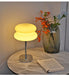 Modern Stained Glass Table Lamp – Touch Control LED Bedside Lighting - Samanta Factory