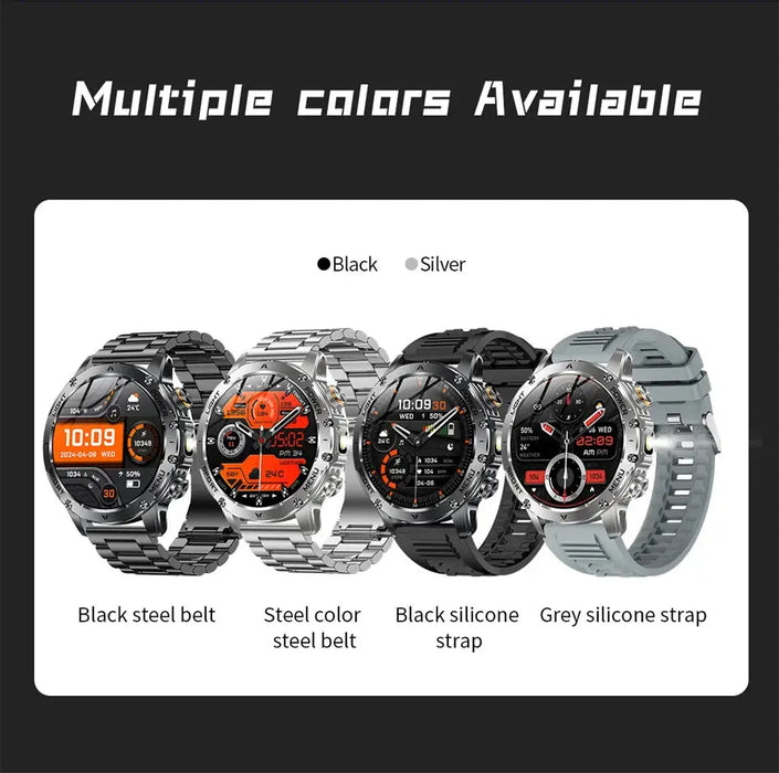 Smart Watch – AMOLED Display with AI Health Tracking SF