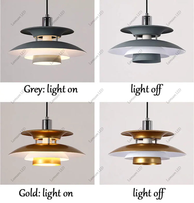 Modern UFO Pendant Light – Energy-Efficient LED Ceiling Lamp for Stylish Interiors - Samanta Factory