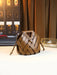 Woven Design Women Handbag, Tote Basket Bag, High-End Niche Inverted Triangle Shaped Fashion Commuter Bag, Casual Style SF
