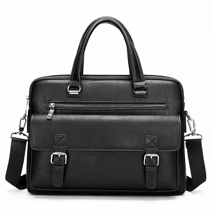 Business Laptop Briefcase – Lightweight 14-Inch Office Messenger Bag SF