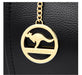 Women’s Soft PU Leather Handbag – Fashionable Casual Tote with Sequined Detail - Samanta Factory