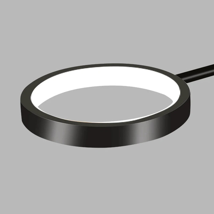 Modern Ring Pendant Light – 48W LED Chandelier with Soft Eye-Care Illumination - Samanta Factory