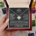Heart Knot Pendant Necklace – Sparkling Zircon Gift for Daughters SF
