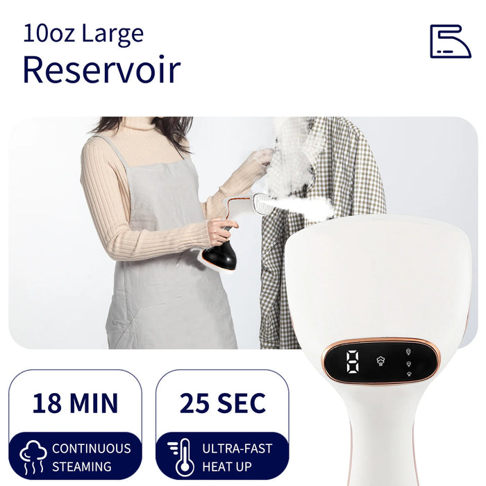 Handheld Steam Brush – 1800W Powerful Garment Steamer Samanta Factory
