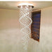 Modern LED Chandelier – Dimmable Flush Mount Ceiling Light - Samanta Factory