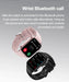 ECG health smartwatch with AMOLED display, AI voice calling, and advanced fitness tracking