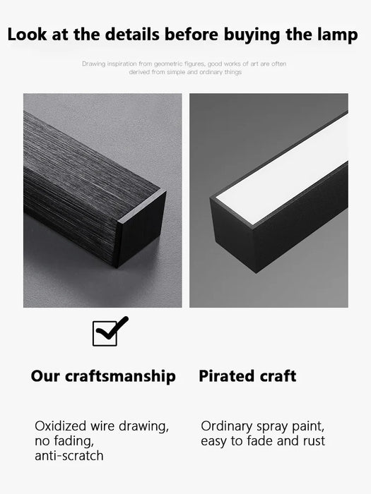 Ceiling Light – Modern Nordic Iron & Acrylic Design with LED Illumination - Samanta Factory